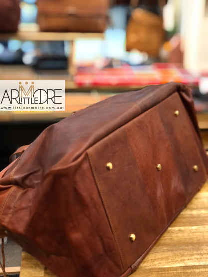 Leather Travel Bag / Luggage UARHOB17336