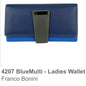 FB-7024 Large Ladies Multi Colour Wallet 20 Cards Holder and Coin Section
