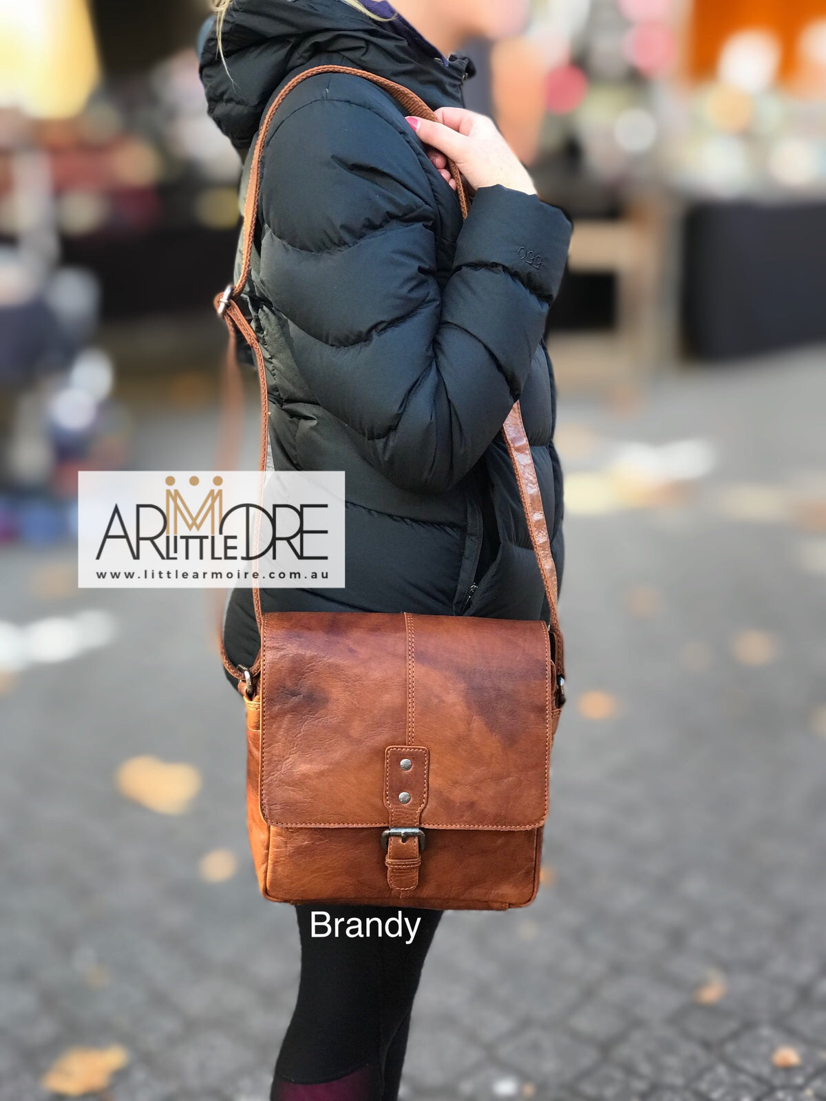 LA2006 Wyoming Vintage Leather Bag for Tablet