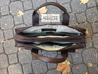RH-7002 Turku Vintage Brief / Satchel Laptop Bag - Little Armoire - Online Leather Goods Store Australia