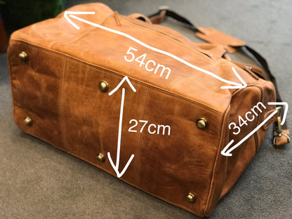 Oran Leather U-736 Lone Ranger Leather Overnight Bag - Little Armoire - Online Leather Goods Store Australia