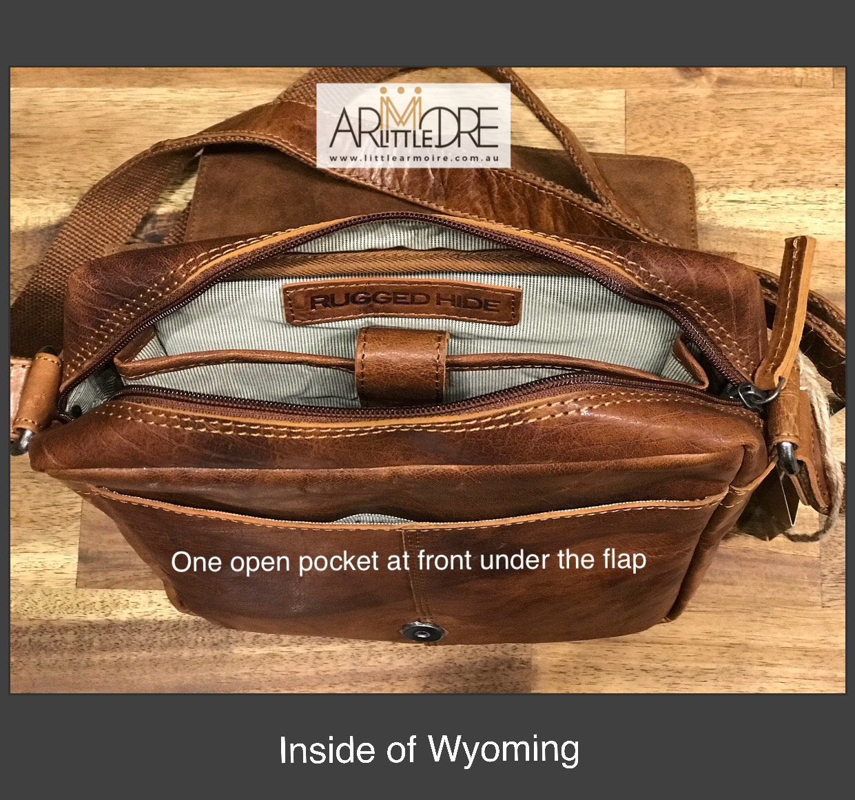 LA2006 Wyoming Vintage Leather Bag for Tablet