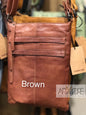 Soft Leather Cross Body Bag UARH8864