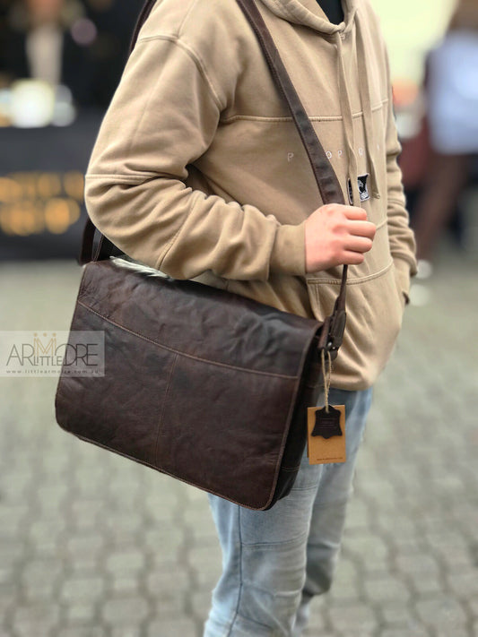 Leather Satchel Laptop Bag UARH7001
