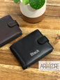 Men's Leather Wallet With Press Stud Close UARHW15021