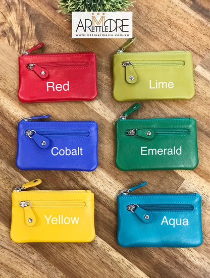 Leather Flat Key Case / Coin Purse UARHWK364