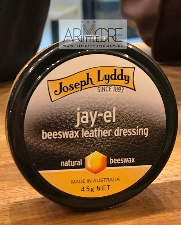 Joseph Lyddy Jay-El natural beeswax leather dressing