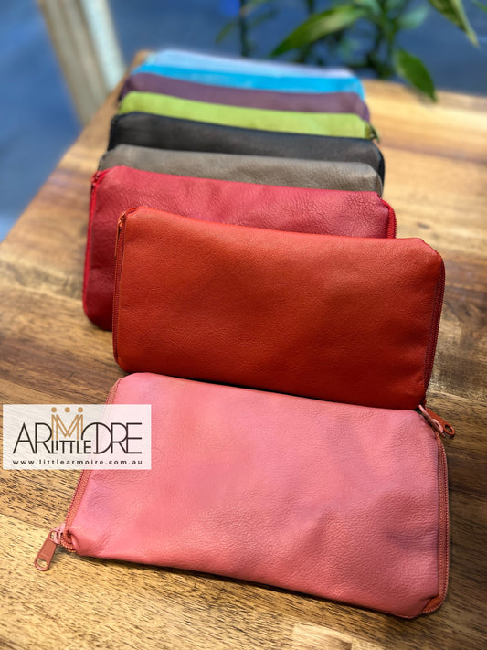 Double Sided Glasses / Spectacle Soft Leather Case FB-2288 (UAFB2288)