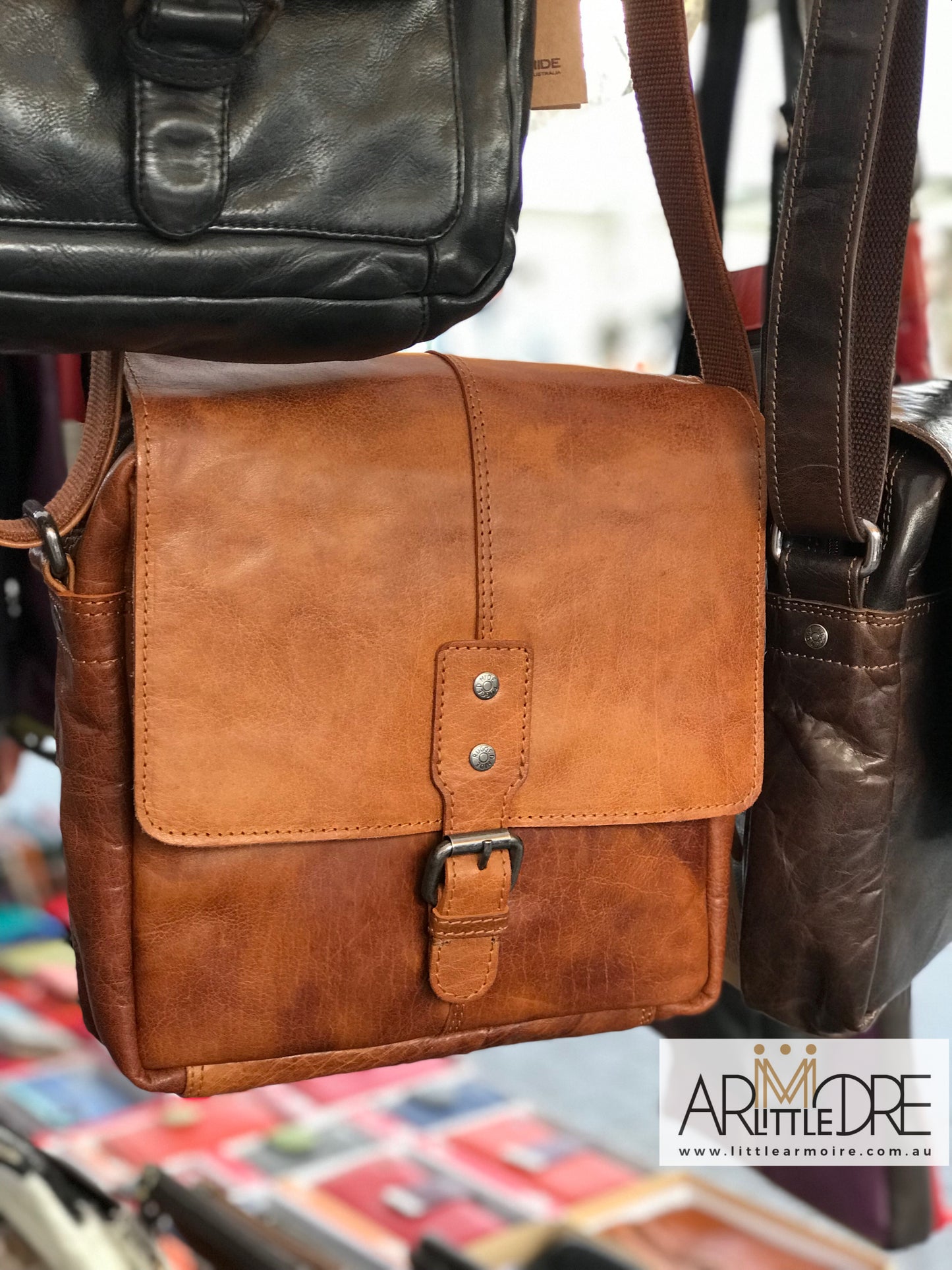 LA2006 Wyoming Vintage Leather Bag for Tablet