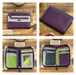 Small Zip around Soft Leather Multi Colour Wallet UAFB1814