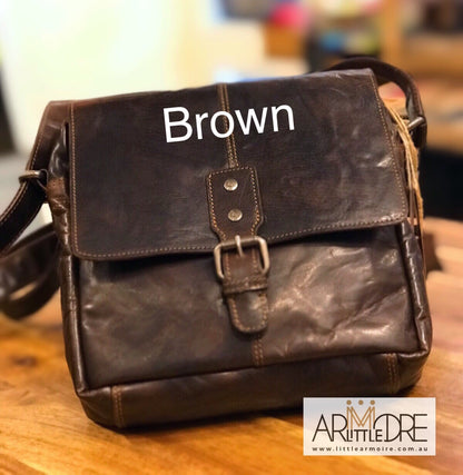 LA2006 Wyoming Vintage Leather Bag for Tablet