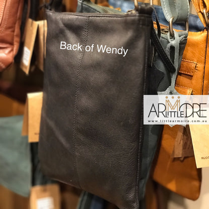 RH-8864 Wendy Cross Body Leather Bag - Little Armoire - Online Leather Goods Store Australia