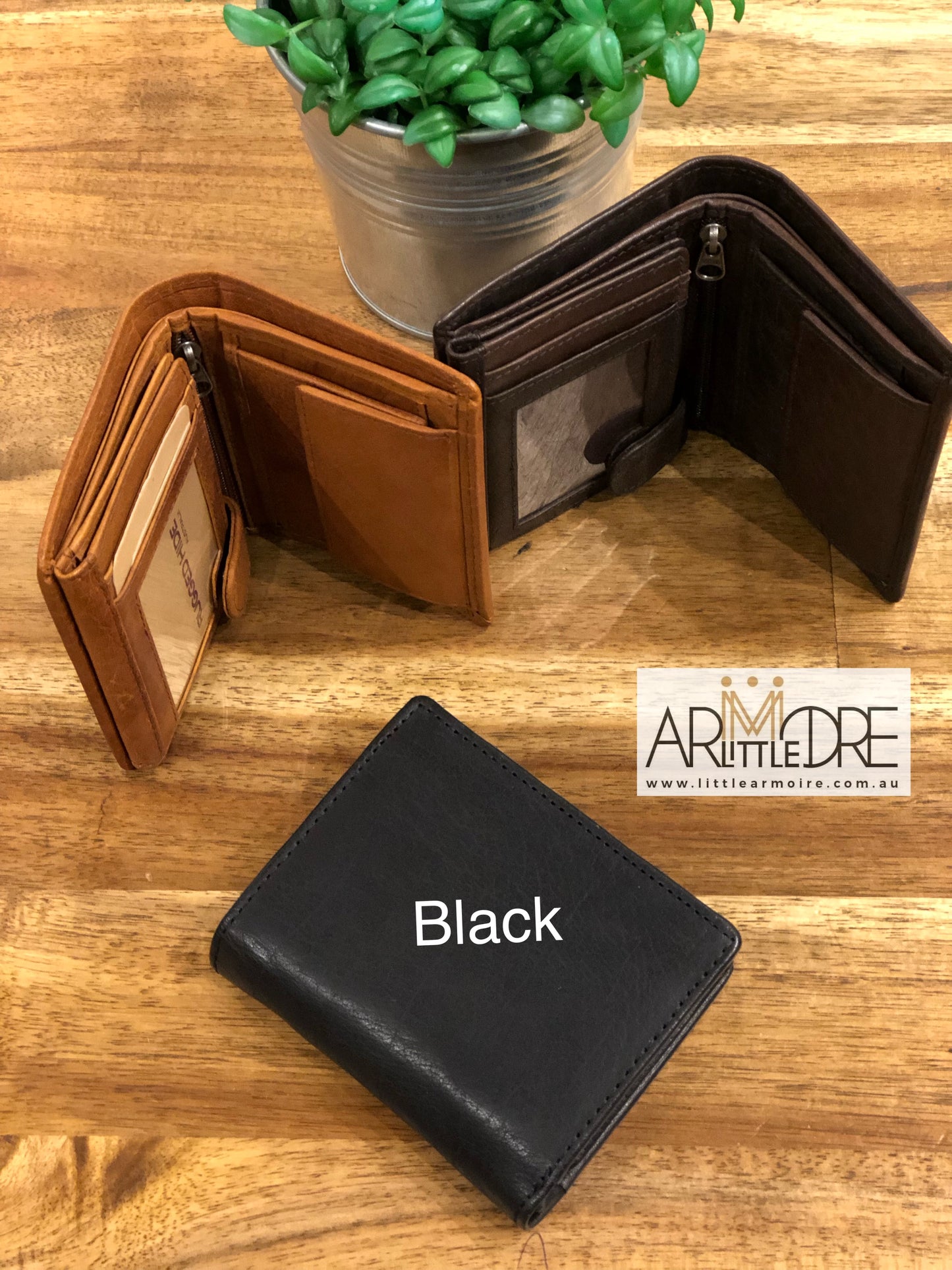 Men's Lightly Oiled Rugged Bi-Fold Wallet UARH1424 Scott