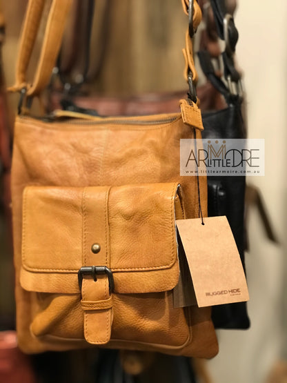 Rugged Hide RH-9526 Audrina Soft Leather Cross Body Bag
