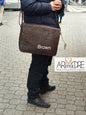 RH-7001 Ottawa Compact Vintage Satchel Laptop Bag - Little Armoire - Online Leather Goods Store Australia
