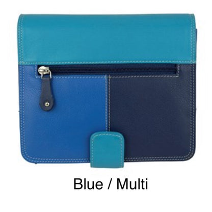 FB-1231 Multi Card Organiser RFID Protected Travel Leather Bag