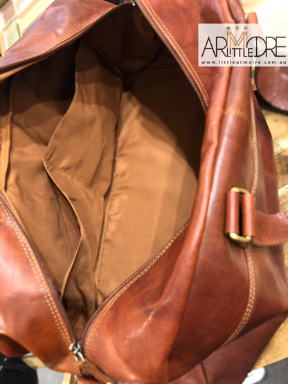 Leather Travel Bag / Luggage UARHOB17336