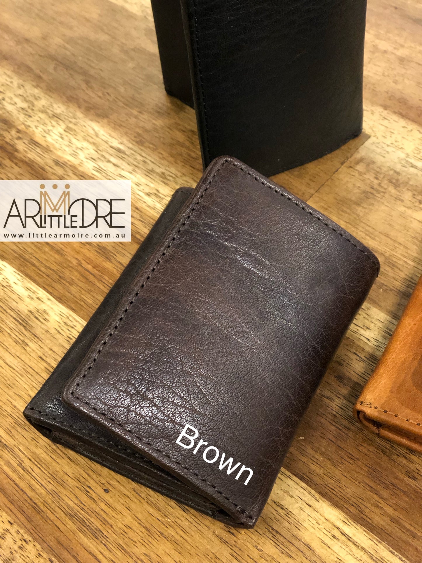 Tri-Fold Unisex Leather Wallet UARH1425 Logan