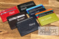 RFID Protected Leather Card Holder with ID Window - UARHSAF7202