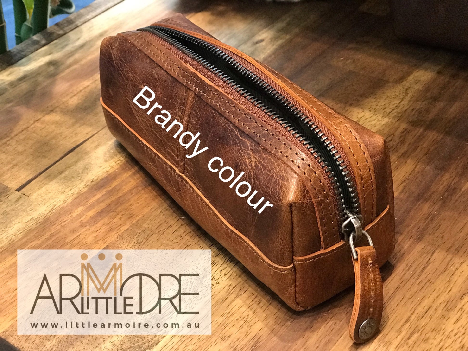 Rugged Hide RH-1174 Mini Travel Leather Case - Little Armoire - Online Leather Goods Store Australia