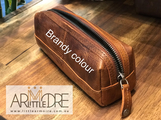 Rugged Hide RH-1174 Mini Travel Leather Case - Little Armoire - Online Leather Goods Store Australia