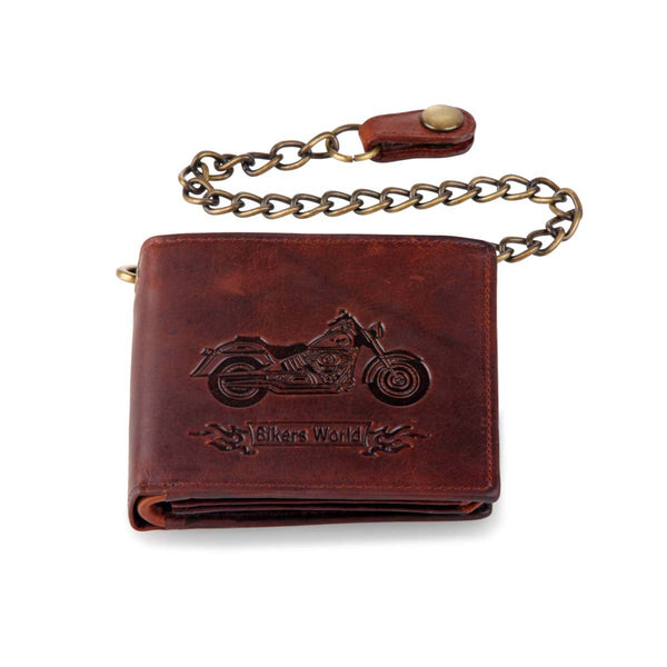 Oran Leather W-1796 Bikey Wallet