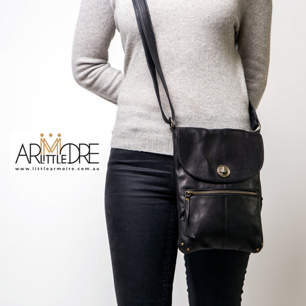 Rugged Hide RH-8800 Tayla Cross Body Leather Bag - Little Armoire - Online Leather Goods Store Australia